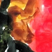 ohne titel, 2023, aquarell auf papier, 65x50 cm, copyright vg bildkunst + axel hptner